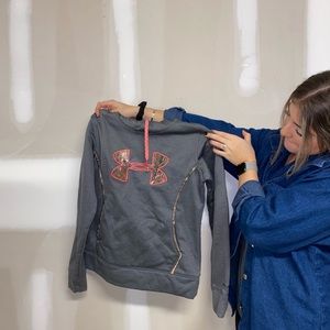 Under armor camo hoodie